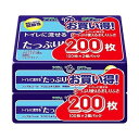 【単品6個セット】 アクティ トイレに流せるたっぷり使える おしりふき100枚 2個パック 日本製紙クレシア(代引不可)【送料無料】(4)