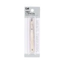 【単品9個セット】 KQ1831 がっちりキャッチ毛抜き シルバー 貝印(代引不可)【送料無料】