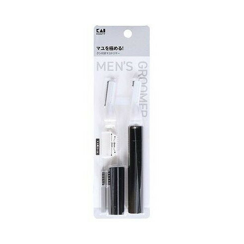 【単品12個セット】 KQ1840 クシ付きマユトリマー 貝印(代引不可)【送料無料】 【単品12個セット】 KQ1840 クシ付きマユトリマー 貝印(代引不可)【送料無料】