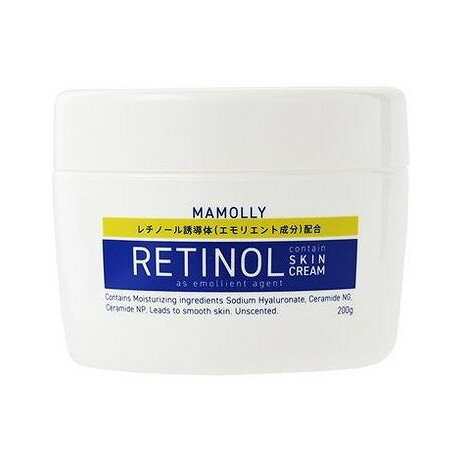 【単品8個セット】 MAMOLLYレチノール配合スキンクリーム コスメステーシヨン(代引不可)【送料無料】