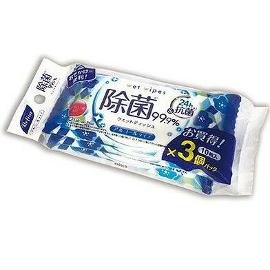 【単品3個セット】 リファインアルコールポケット10枚×3個パック ライフ堂(代引不可)
