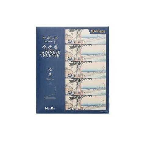 【単品4個セット】 かゆらぎ 今昔香 緑茶 日本香堂(代引不可)【送料無料】