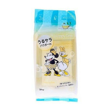 【単品8個セット】 マンダム ハッピーデオ ボディシート うるサラ ホワイトティー マンダム(代引不可)..