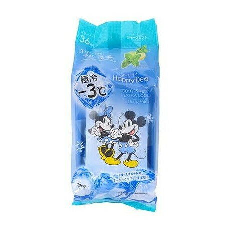 マンダム ハッピーデオ ボディシート 極冷 シャープミント マンダム(代引不可)