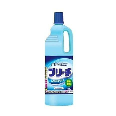 【商品詳細】黄ばみ、黒ずみを取り、真っ白に仕上げる白物専用漂白剤成分:次亜塩素酸ナトリウム　水酸化ナトリウムメーカー名:ミツエイ生産国・加工国:日本内容量:1500mL【代引きについて】こちらの商品は、代引きでの出荷は受け付けておりません。【送料について】北海道、沖縄、離島は送料を頂きます。