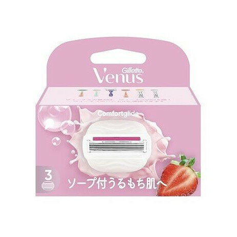 【単品5個セット】 ヴィーナスうるもち肌イチゴ畑の香り替刃3B(代引不可)【送料無料】