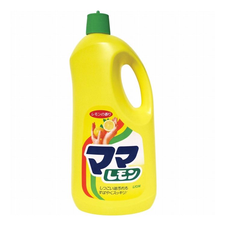 【単品6個セット】 ライオン ママレモン 特大 2150ml 食器用洗剤 台所洗剤 レモンの香り 油汚れ 食器汚れ(代引不可)【送料無料】