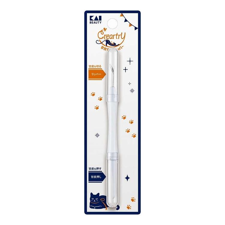 【単品6個セット】 HC4010 クレアートリー 甘皮押し&リッパー 貝印(代引不可)【送料無料】