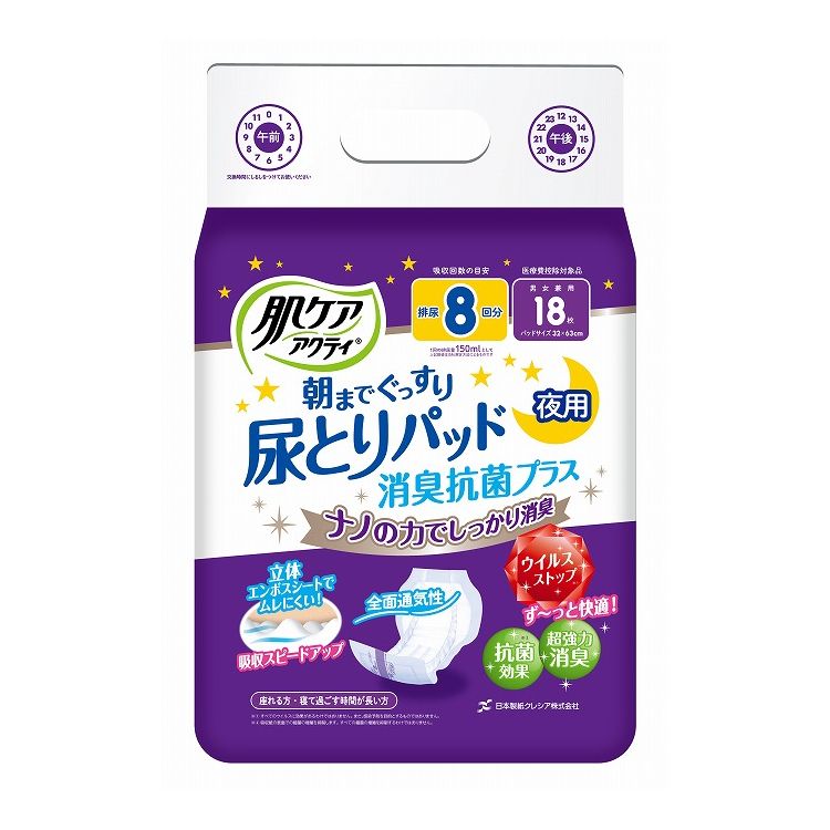 【商品説明】セルロースナノファイバーを用いた消臭シートで全方位消臭。ウイルスストップ機能でシート上のウイルスを軽減。【商品詳細】商品区分：日用雑貨品内容量：1個製造国：日本本体重量(g)：1650成分メーカー名：日本製紙クレシア（株）使用方法注意事項※予告なくパッケージリニューアルをされる場合がございますがご了承ください。※パッケージ変更に伴うご返品はお受け致しかねます。※メーカーの都合により予告なくパッケージ、仕様等が変更となる場合がございます。※当店はJANコードにて管理を行っている為、それに伴う返品、交換等はお受けしておりませんので事前にご了承の上お買い求めください。【特長】介護用品、大人用オムツ、大人用オムツ、パンツタイプ【代引きについて】こちらの商品は、代引きでの出荷は受け付けておりません。【送料について】北海道、沖縄、離島は送料を頂きます。