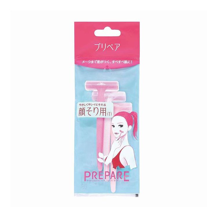 【単品6個セット】 ファイントゥデイ プリペア 顔そり用(T) 3本(代引不可)【送料無料】