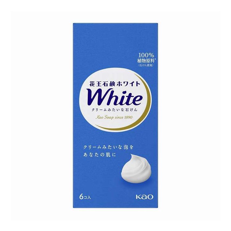 【単品10個セット】 花王 花王石鹸ホワイト 普通サイズ(代引不可)【送料無料】