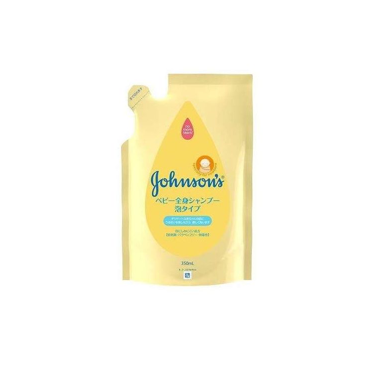【単品2個セット】 ジョンソン&ジョンソン ジョンソン ベビー全身シャンプー 泡タイプ 詰替用 日用品 ..