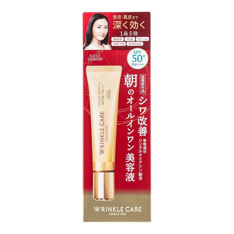 【単品8個セット】 グレイスワン リンクルケア モイストジェルエッセンス UV 40g(代引不可)【送料無料】
