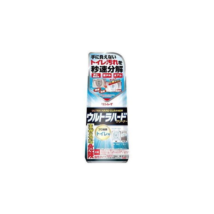 【単品8個セット】 リンレイ ウルトラハードクリーナー トイレ用 500g 日用品 日用消耗品 雑貨品(代引不可)【送料無料】