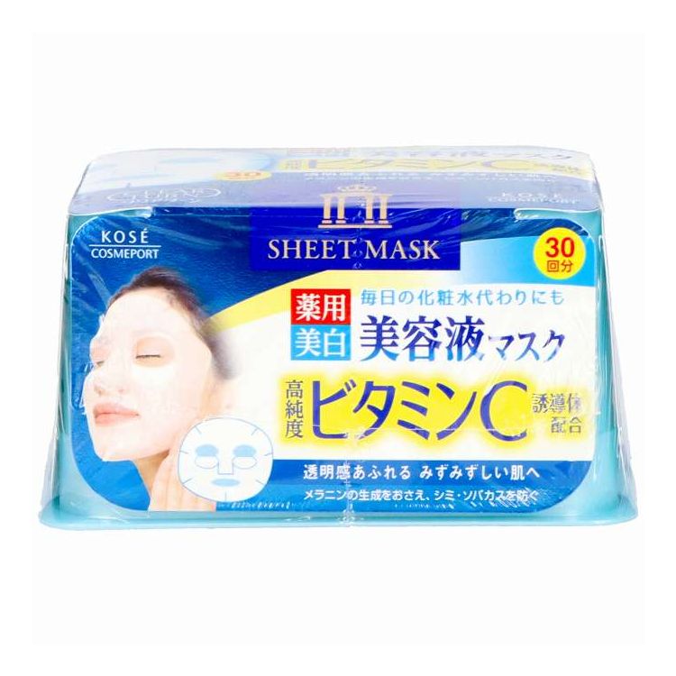 【単品14個セット】 コーセーコスメポート クリアターン VCエッセンスマスク ビタミンC 30枚(代引不可)..