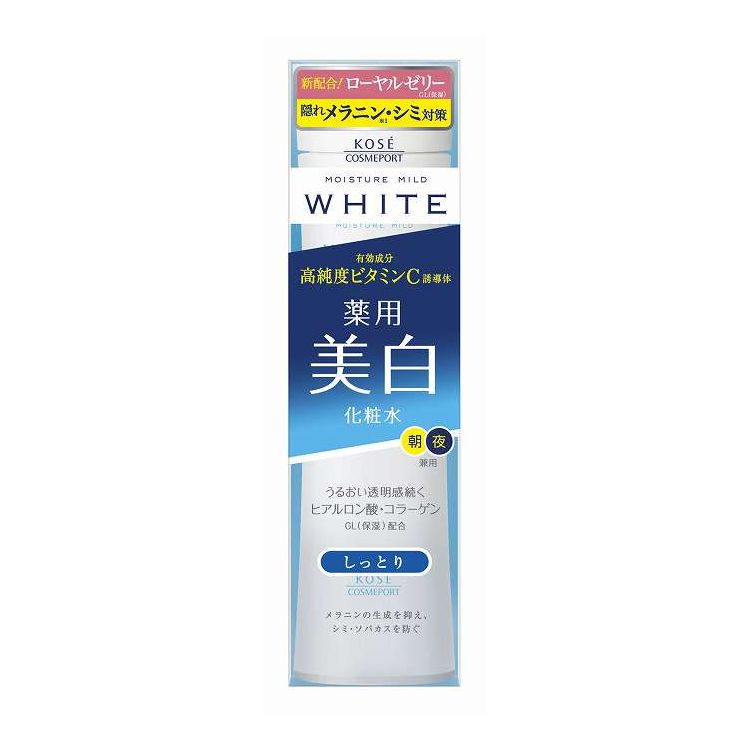 【単品14個セット】 コーセーコスメポート モイスチュアマイルドホワイトローションしっとり 180ml(代..
