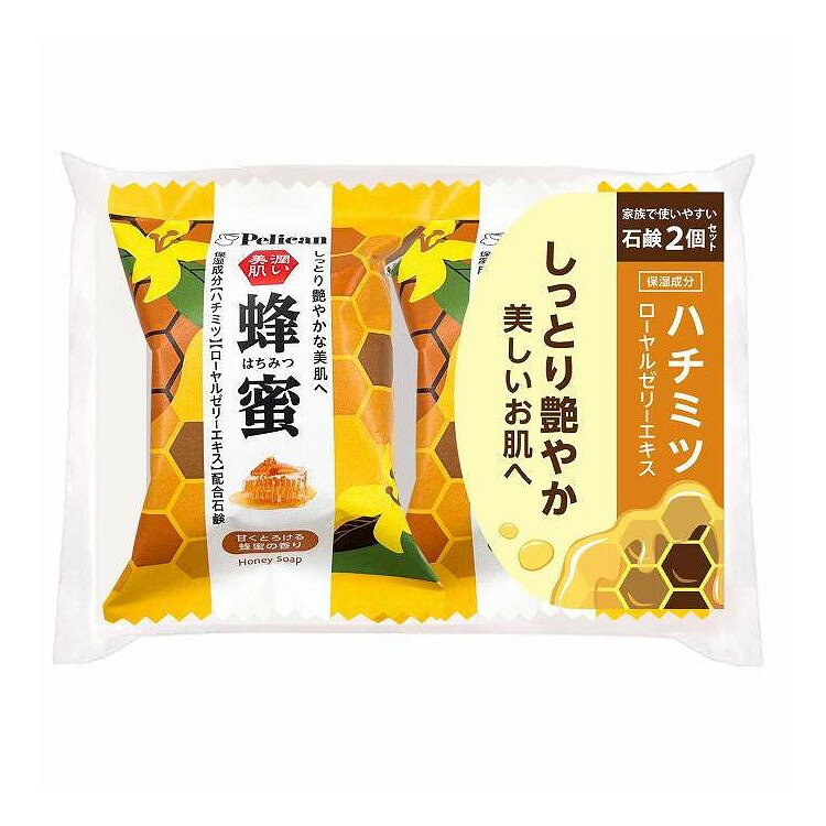 Body Care - 【単品4個セット】 ペリカン ファミリー石鹸 蜂蜜2P(代引不可)