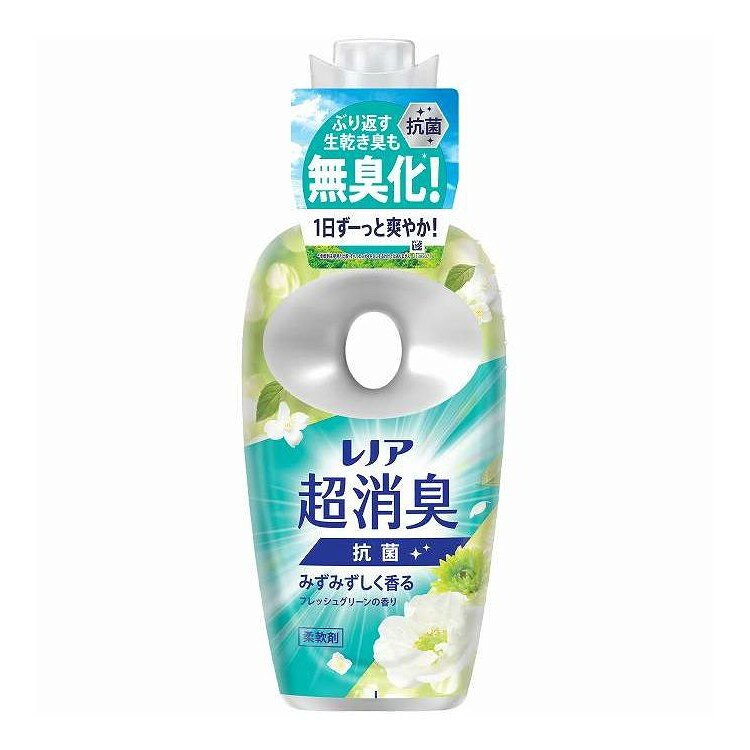 【単品6個セット】 レノア 超消臭みずみずしく香るフレッシュグリーンの香り本体 P...