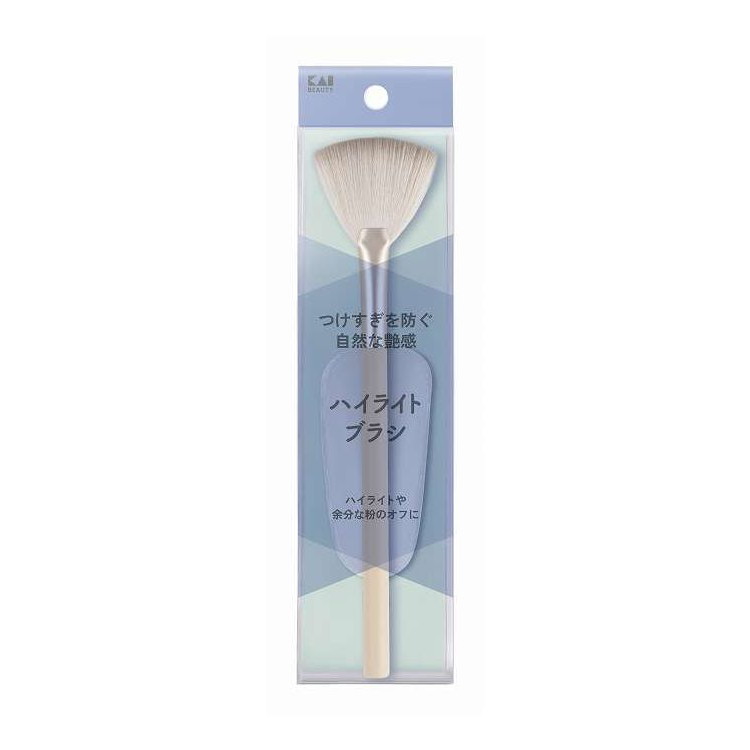 Cheek, Face Brushes - 【単品2個セット】 KQ2152 ハイライトブラシ 貝印 1個(代引不可)【メール便配送】【送料無料】