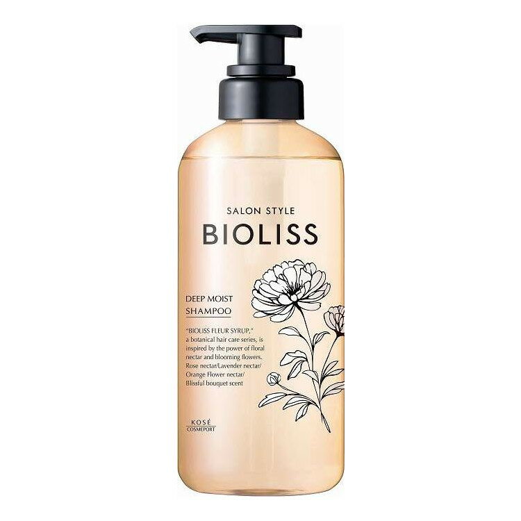 【単品5個セット】 SS ビオリス フルールシロップ シャンプー (ディープモイスト) コーセーコスメポート 470mL(代引不可)【送料無料】