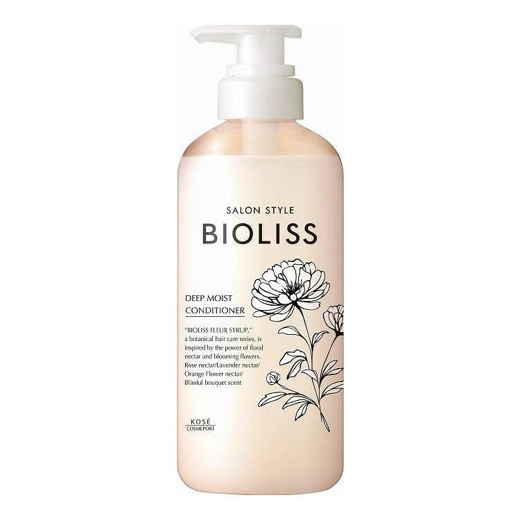 【単品5個セット】 SS ビオリス フルールシロップ ヘアコンディショナー (ディープモイスト) コーセーコスメポート 470mL(代引不可)【送料無料】