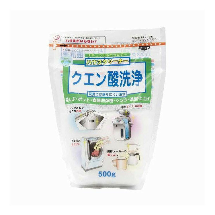 其它 - 【単品6個セット】 トーヤク クエン酸洗浄 500g トーヤク 500G(代引不可)【送料無料】