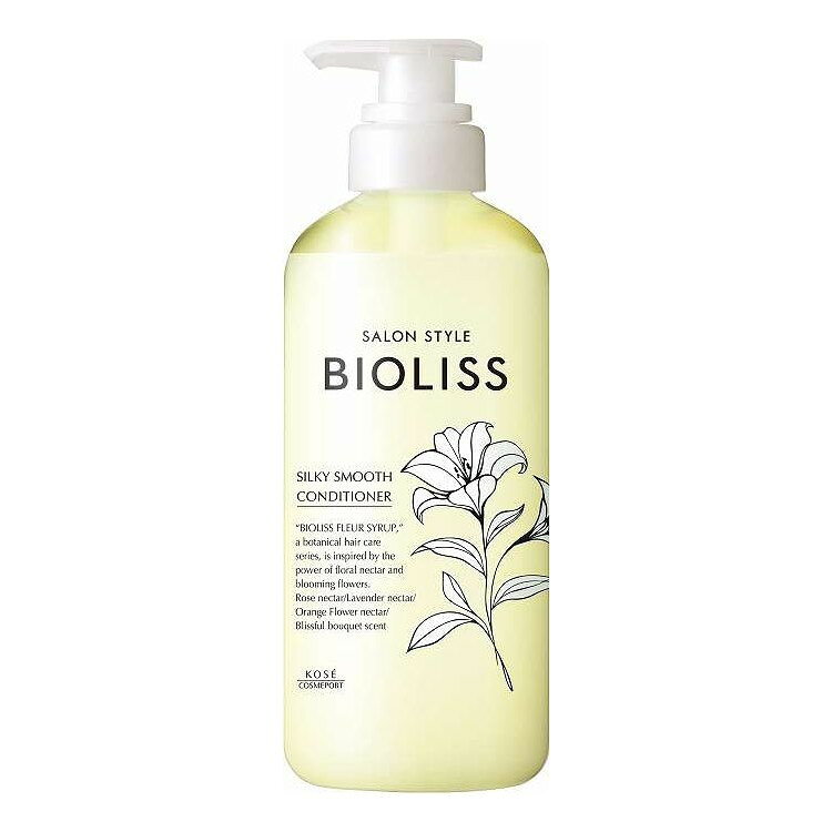 【単品9個セット】 SS ビオリス フルールシロップ ヘアコンディショナー (シルキースムース) コーセーコスメポート 470mL(代引不可)【送料無料】
