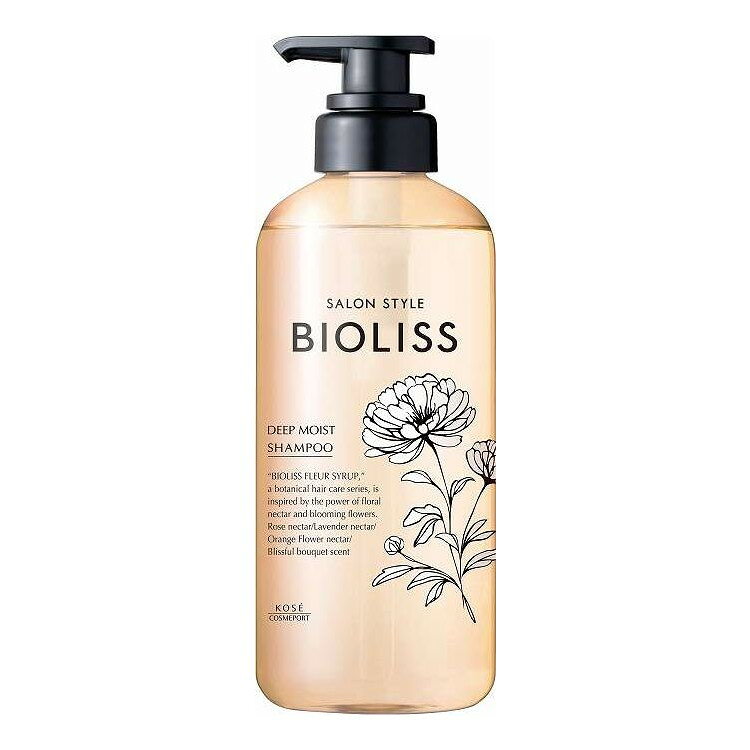 【単品9個セット】 SS ビオリス フルールシロップ シャンプー (ディープモイスト) コーセーコスメポート 470mL(代引不可)【送料無料】