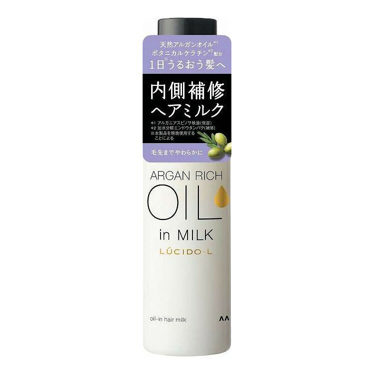 【単品7個セット】 ルシードエル #オイルインヘアミルク マンダム 115G(代引不可)【送料無料】