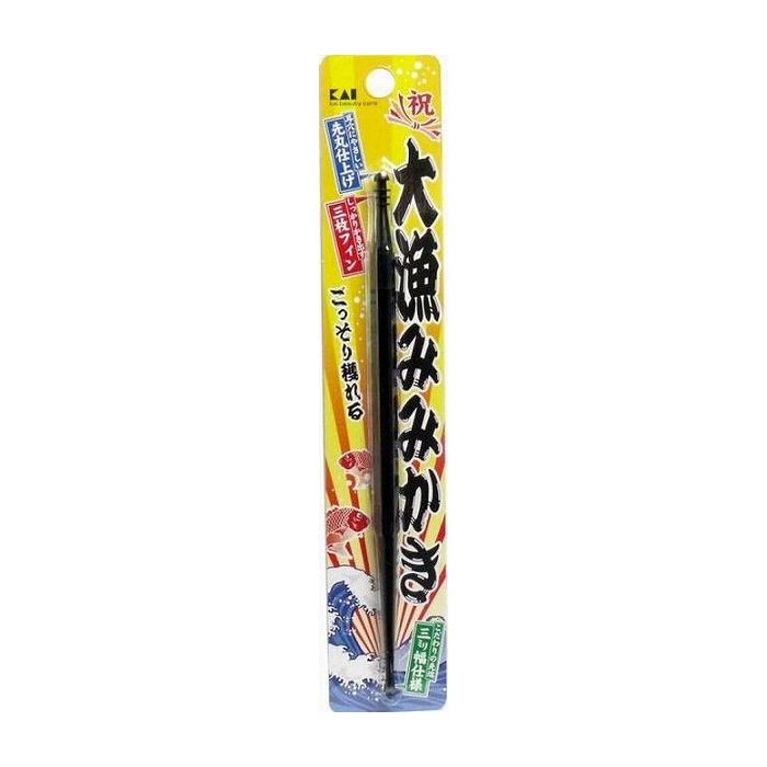 【単品3個セット】貝印 KQ0290 KQ 大漁耳かき 日用品 日用消耗品 雑貨品(代引不可)【メール便（ゆうパケット）】