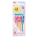 【単品2個セット】貝印 GA0084 FRL-6P2 プリティー フェイスL 6本入(代引不可)【メール便(ゆうパケット)】