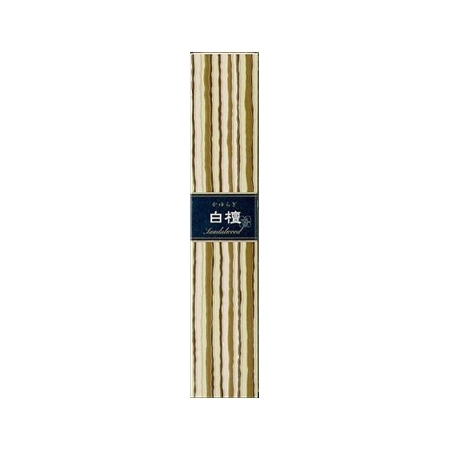 【単品1個セット】日本香堂 かゆらぎスティック 白檀(代引不可)【メール便（ゆうパケット）】【送料無料】