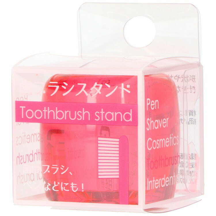 Toothbrush Stands, Holders - 【3個セット】ライフレンジ ライフレンジ 3-06歯ブラシスタンドクリアピンク(代引不可)