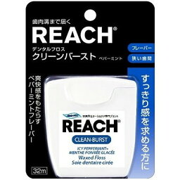 【単品12個セット】リーチデンタルフロスクリーンバーストPミント32M 銀座ステファニー化粧品(株)(代引不可)【送料無料】