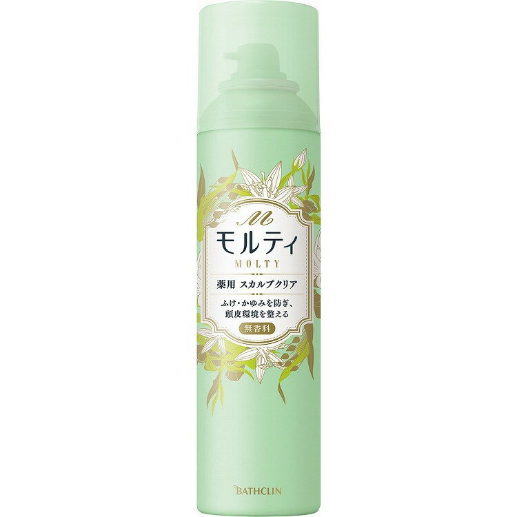 【単品2個セット】モルティ 薬用スカルプクリア 180G バスクリン(代引不可)【送料無料】