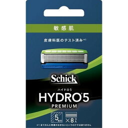 【単品12個セット】ハイドロ5プレミアム敏感肌替刃(8コ入) シック・ジャパン(代引不可)【送料無料】