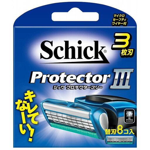 【単品10個セット】プロテクタースリー替刃 8個入 シック・ジャパン(代引不可)【送料無料】 【単品10個セット】プロテクタースリー替刃 8個入 シック・ジャパン(代引不可)【送料無料】
