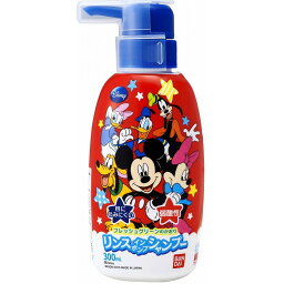 【単品5個セット】リンスインポンプSP ミッキーマウス300ML バンダイ ライフ事業部(代引不可)【送料無料】