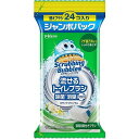 【単品11個セット】スクラビングバブル 流せるトイレブラシ ホワイトブロッサム替えジャンボ ジョンソン(代引不可)【送料無料】