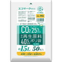 【単品10個セット】GE15 再生原料入小型50枚半透明0.012 ハウスホールドジャパン(株)(代引不可)【送料無料】