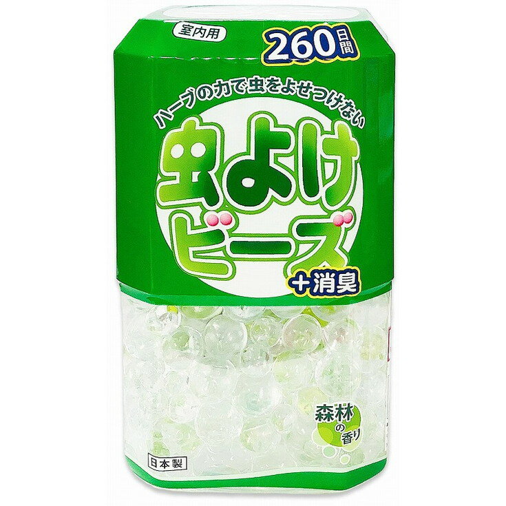 【単品5個セット】虫よけビーズ森林の香り260日用 リベロ(代引不可)【送料無料】