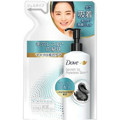 【単品17個セット】ダヴ 吸着毛穴ケア 洗顔ジェル つめかえ用 140ml ユニリーバ・ジャパン(代引不可)【送料無料】