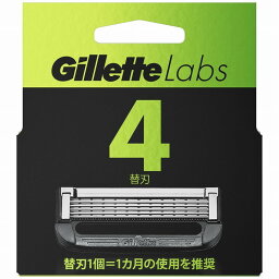 【単品17個セット】ジレットラボ角質除去バー搭載替刃4B P&GJプレミアム(ジレット)(代引不可)【送料無料】