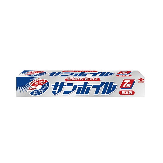 このページは4901603025642単品が8個セットの商品ページです【商品特徴】7M。日本製。【製造者】東洋アルミエコープロダクツ（株）【生産国】日本【単品内容量】7M※メーカーの都合によりパッケージ、内容等が変更される場合がございます。当店はメーカーコード（JANコード）で管理をしている為それに伴う返品、返金等の対応は受け付けておりませんのでご了承の上お買い求めください。【代引きについて】こちらの商品は、代引きでの出荷は受け付けておりません。【送料について】北海道、沖縄、離島は別途送料を頂きます。