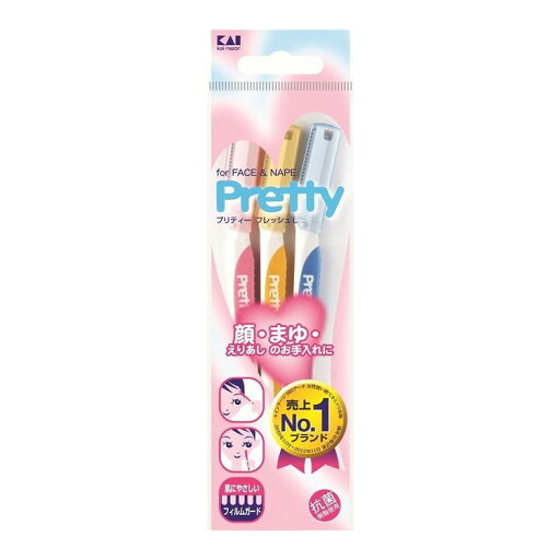 【単品9個セット】 プリティフェイスL3本FRL-3P16 貝印株式会社(代引不可)【送料無料】 【単品9個セット】 プリティフェイスL3本FRL-3P16 貝印株式会社(代引不可)【送料無料】