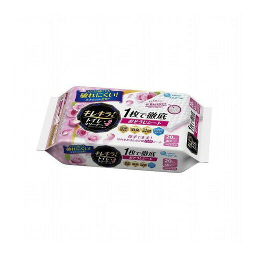 【単品6個セット】 エリエールキレキラ!トイレつめかえ20枚ローズ 大王製紙株式会社(代引不可) 【単品6個セット】 エリエールキレキラ!トイレつめかえ20枚ローズ 大王製紙株式会社(代引不可)