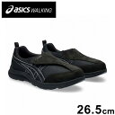 アシックス商事 LIFEWALKER M010 BLACK/BLACK 26.5cm 24AW シューズ アシックスウォーキング アウトドア ウォーキング ライフウォーカー asics walking 1241A010【送料無料】