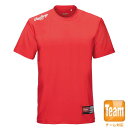 ローリングス 超伸 プレーヤーTシャツ AST10F01T レッド/ホワイト L Rawlings 野球 ベースボール アパレル 練習着 スポーツ パンツ Tシャツ【送料無料】(4)
