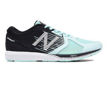 ニューバランス ランニングシューズ HANZO R ハンゾー WHANZR(D) リーフ×ブラック レディース New Balance【送料無料】