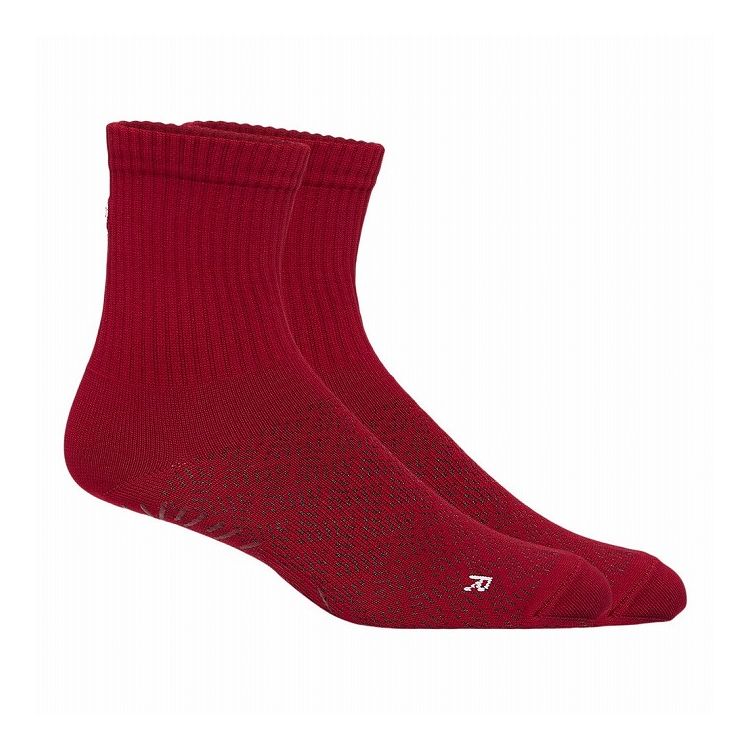 アシックス グリップソックス 24SS アクセサリー サッカー フットサル 3103A038 601 S バーガンディ